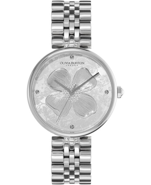 Women's Dogwood Carnation Stainless Steel Watch 36mm