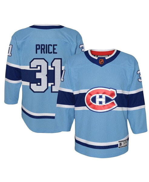 Футболка для мальчиков OuterStuff Carey Price Montreal Canadiens 2.0 Special Edition Light Blue