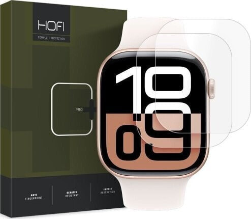 Hofi FOLIA HYDROŻELOWA HOFI HYDROFLEX PRO+ 2-PACK APPLE WATCH 10 (42 MM) CLEAR