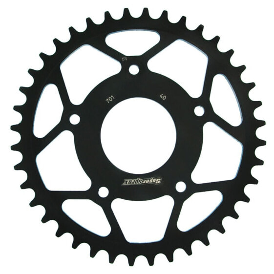 SUPERSPROX Steel Aprilia Cagiva 520x40 RFE701X40BLK Rear Sprocket