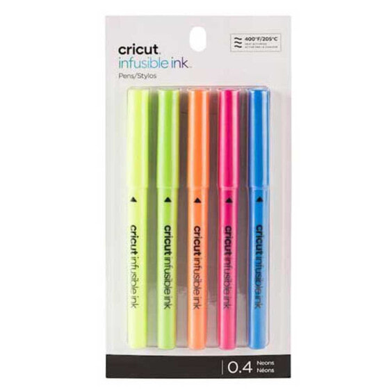 CRICUT Explore/Maker Neons Fine Point Markers 0.4 mm 5 Units