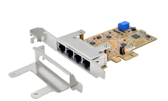 EXSYS EX-6084 сетевая карта Ethernet 1000 Мбит/с Внутренний