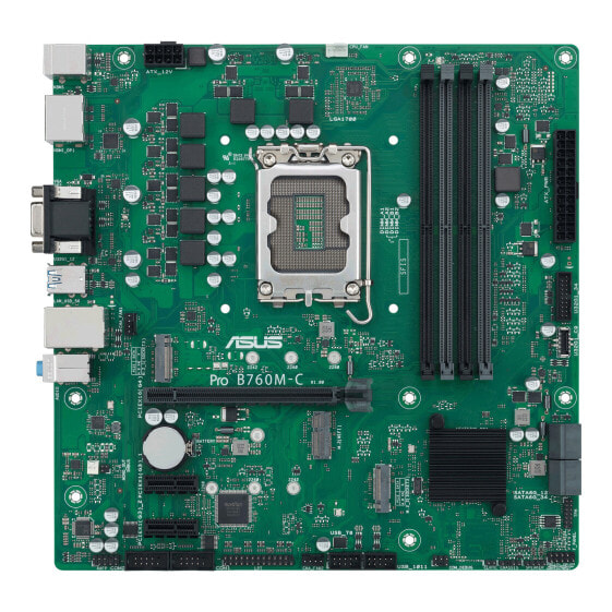 ASUS MB ASUS Pro B760M-C-CSM INTEL 1700 DDR5 mATX - Motherboard - Intel Sockel 1700 (Core i)