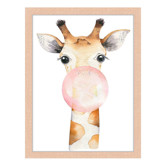 Bild Bubble Giraffe