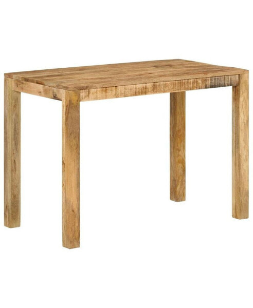 Dining Table 43.3"x21.7"x29.9" Solid Wood Mango