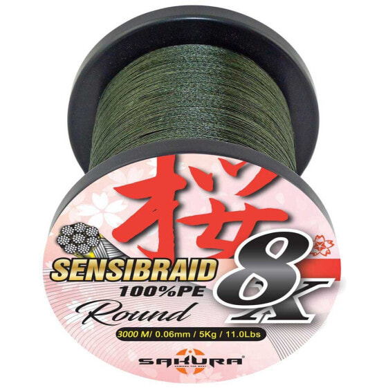 SAKURA Sensibraid 8X 3000 m