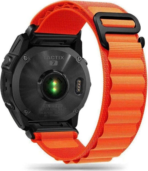 Tech-Protect Pasek do GARMIN FENIX 5 / 6 / 6 PRO / 7 Tech-Protect Nylon Pro pomarańczowe