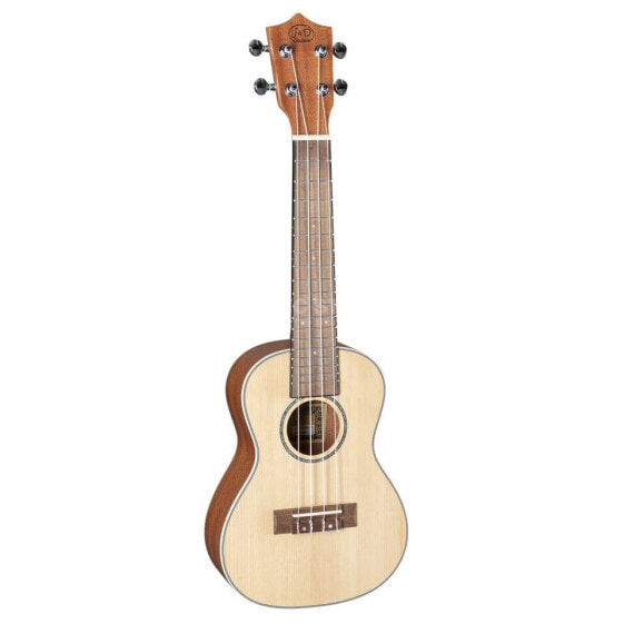 J & D CS-3 Concert Ukulele NT Solid Spruce Top, Natural