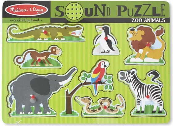 Melissa & Doug Puzzle dźwiękowe - Zoo