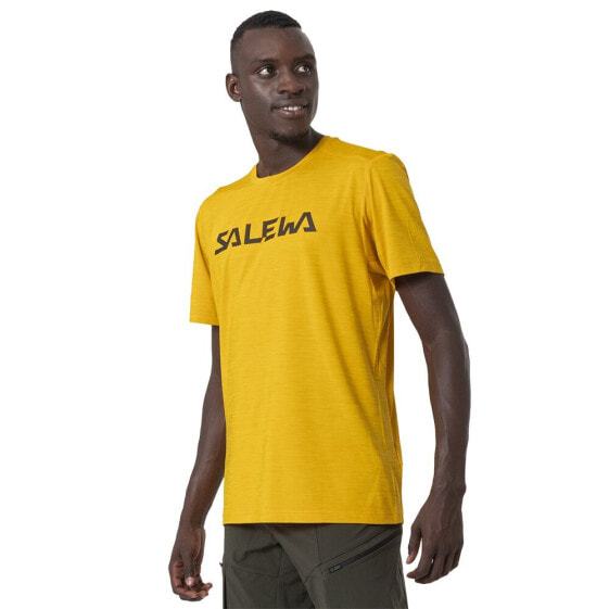 SALEWA Puez Hybrid 2 Dryton short sleeve T-shirt