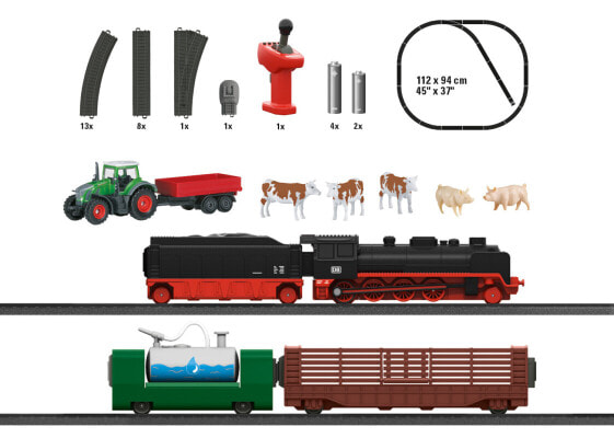 Märklin my world - "Farm" Starter Set - Railway & train model - Assembly kit - HO (1:87) - "Farm" Starter Set - Any gender - Plastic
