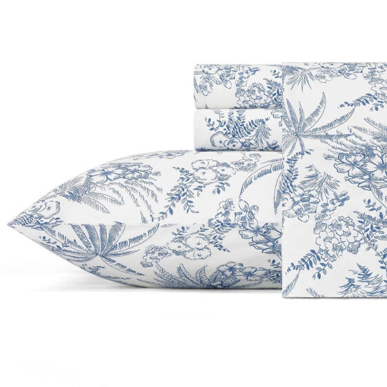 Tommy Bahama Pen and Ink Palm King Sheet Set
