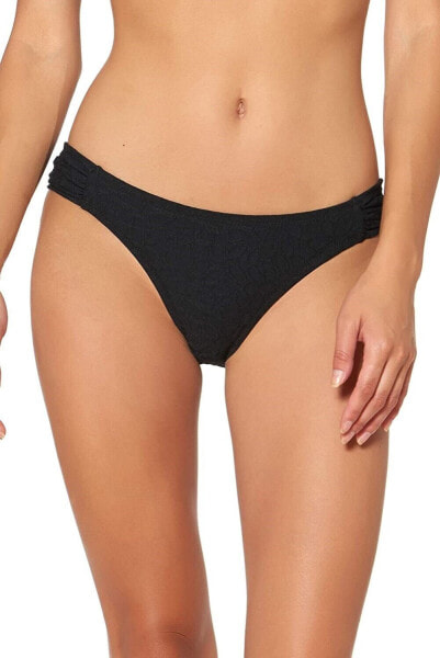 Jessica Simpson 263597 Women's Black Hipster Bikini Bottoms Swimwear Size Small