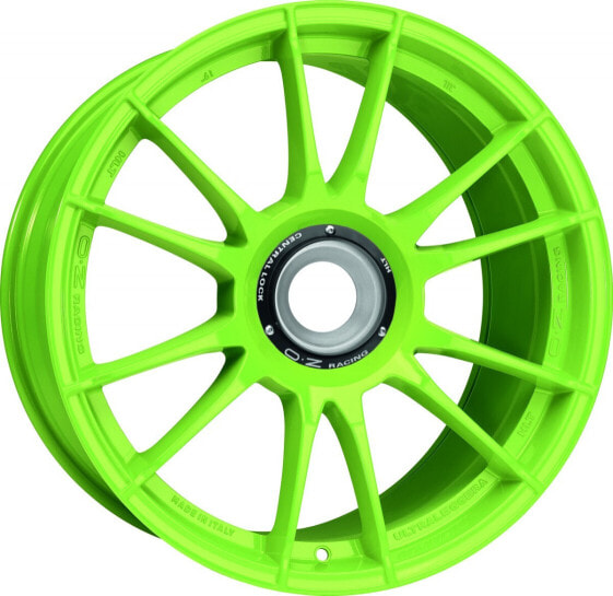 Колесный диск литой OZ Ultraleggera HLT CL acid green 8.5x19 ET53 - LK1/130 ML84