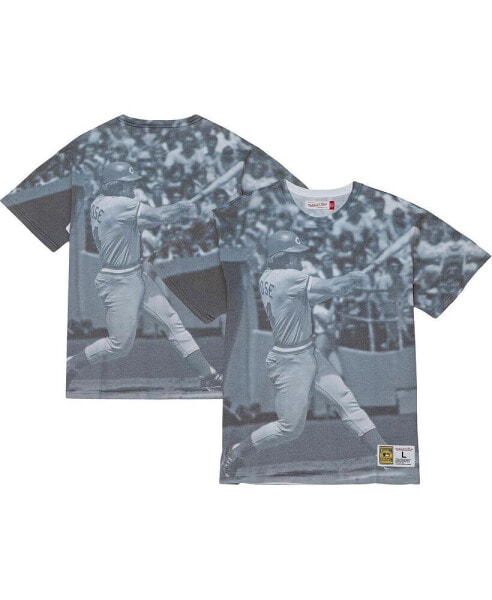 Men's Pete Rose Cincinnati Reds Cooperstown Collection Highlight Sublimated Player Graphic T-shirt