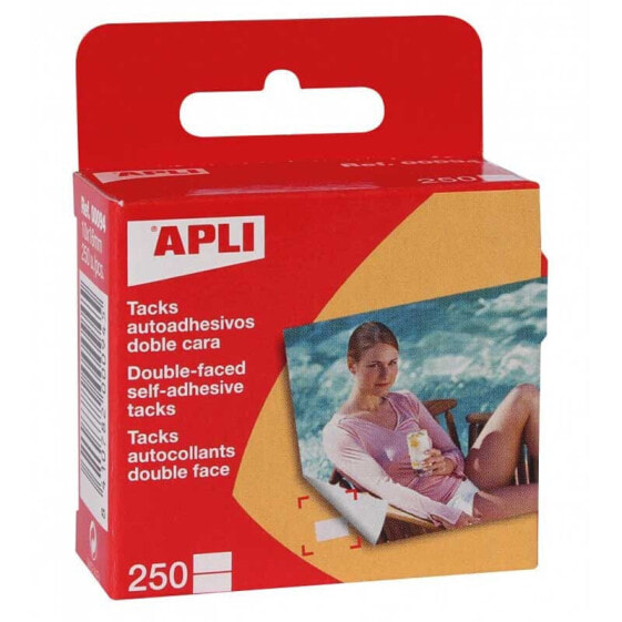 APLI Double Side 10x16 mm Self-Adhesive Tacks