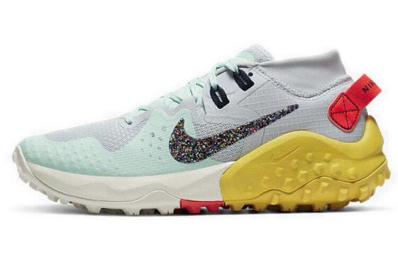 Nike Air Zoom Wildhorse 低帮 跑步鞋 女款 黄绿 / Кроссовки Nike Air Zoom Wildhorse BV7099-400