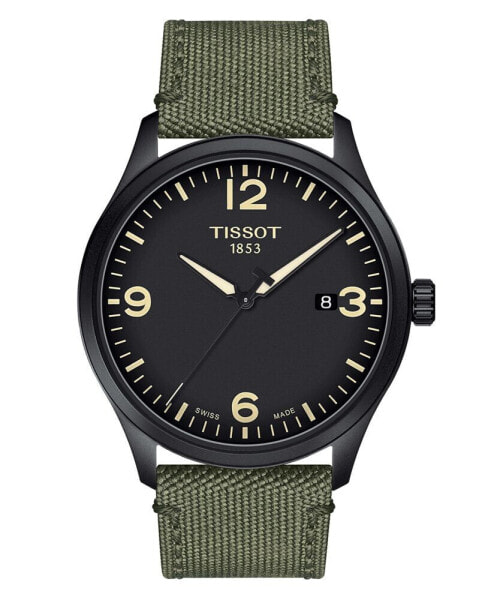 Часы Tissot Swiss Gent XL Green 42mm