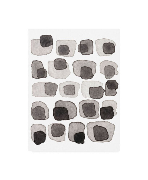 Nikki Galapon Grey Slate IV Canvas Art - 15" x 20"