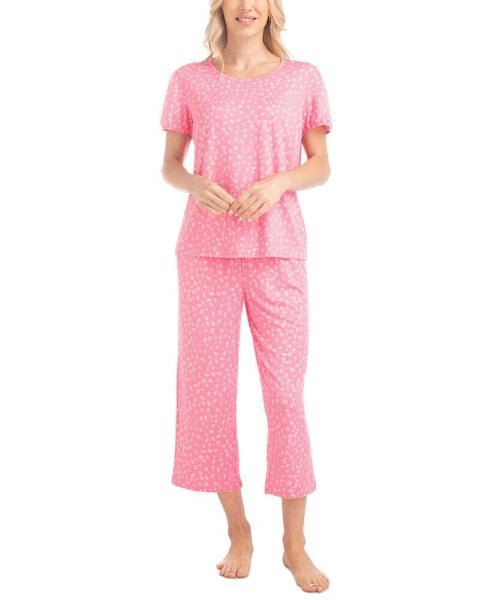 Women's 2-Pc. Garden Grove Capri Pajamas Set