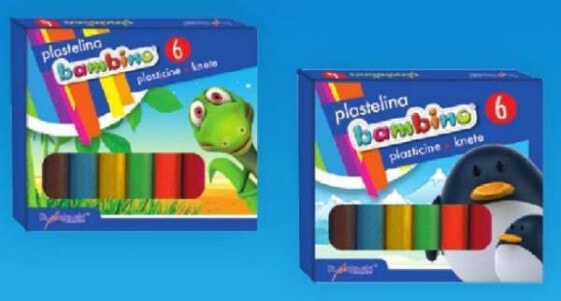 Пластилин Bambino 6 цветовой набор.