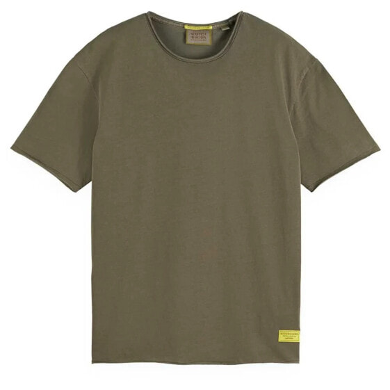 SCOTCH & SODA Raw Edge short sleeve T-shirt