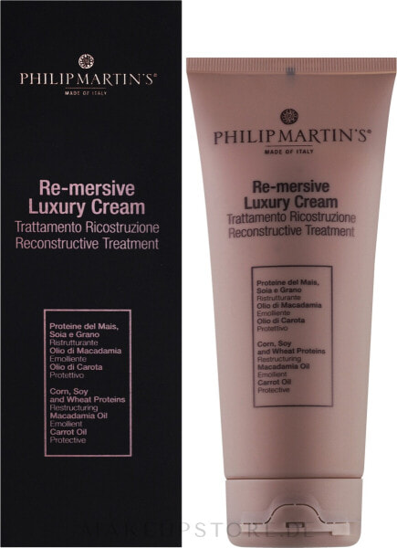 Rekonstruktive Haarbehandlung - Philip Martin's Re-Mersive Luxury Cream 200 ml