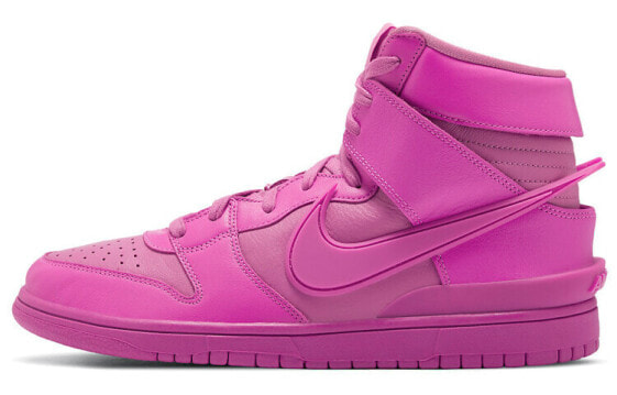 AMBUSH x Nike Dunk High "Cosmic Fuchsia" 运动 防滑 高帮 板鞋 男女同款 玫粉 / Кроссовки Nike Dunk High CU7544-600