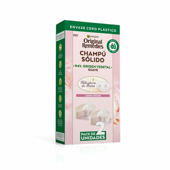 Твердый шампунь Garnier Original Remedies 2 x 60 g Овес