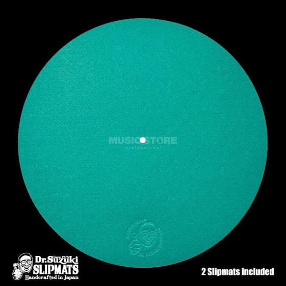 Dr. Suzuki 12" Mix Edition Slipmats, turquoise