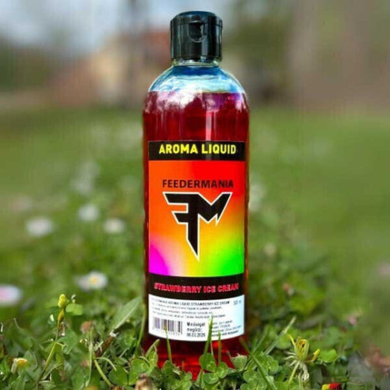 FEEDERMANIA Aroma 500ml strawberry ice cream liquid bait additive