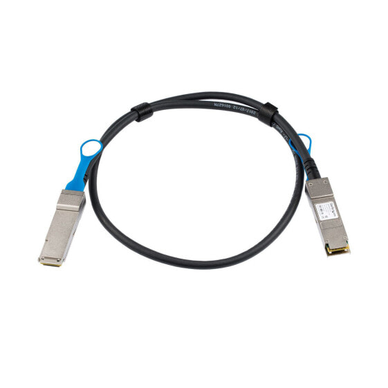 UTP Category 6 Rigid Network Cable Startech QSFP40GPC1M Black 1 m