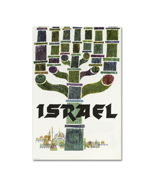 Vintage Apple Collection 'Israel Travel' Canvas Art - 12" x 19"