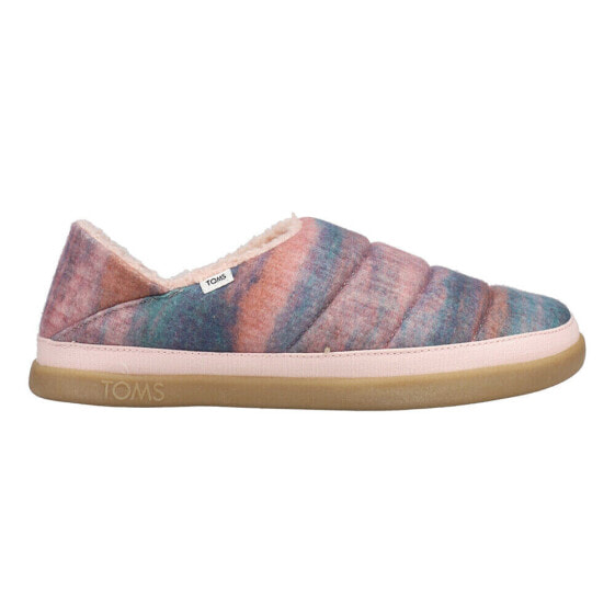 TOMS Ezra Slip On Womens Pink Casual Slippers 10018792T