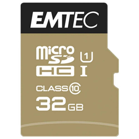 EMTEC Micro SD 32GB Eltie Gold memory card