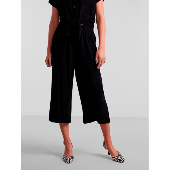 PIECES Vinsty Culotte Fit high waist pants