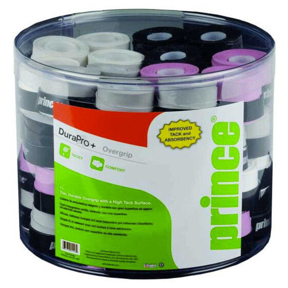 PRINCE Dura Pro+ Tennis/Padel Overgrip 60 Units