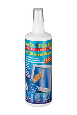Чистящий насосный спрей Data Flash DF 1620 LCD/TFT/Plasma - 250 мл - Белый