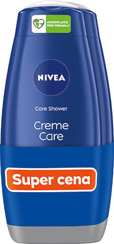 Гель для душа ухаживающий Nivea Creme Care 2 x 500 мл