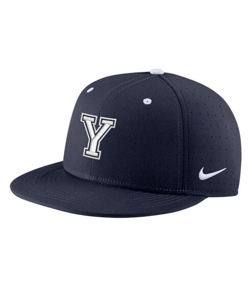 Men's Navy BYU Cougars Aero True Baseball Performance Fitted Hat