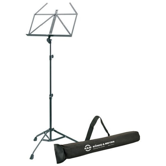 K&M 107 Music Stand Black Set