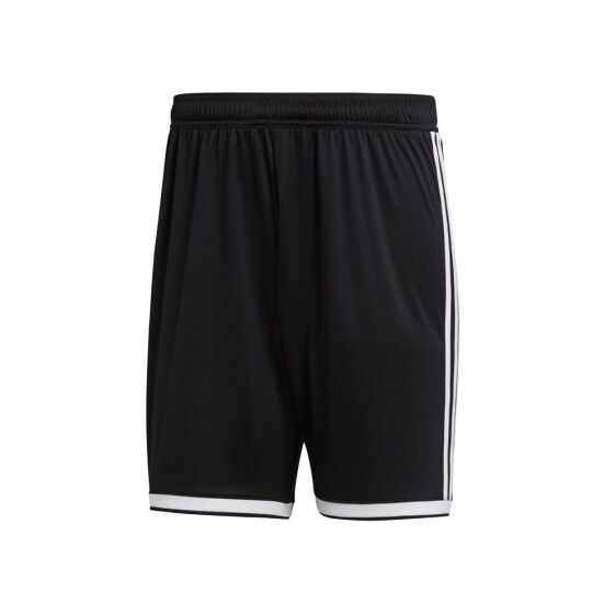Мужские шорты спортивные черные футбольные Adidas Regista 18