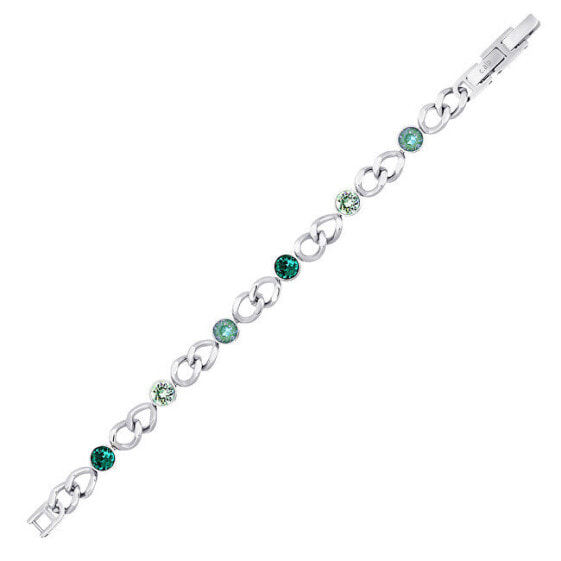 Charming bracelet with crystals Solara 22295.GRE.E