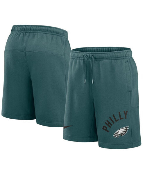 Men's Midnight Green Philadelphia Eagles Arched Kicker Shorts