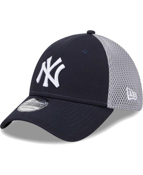 Men's Navy New York Yankees Team Neo 39THIRTY Flex Hat