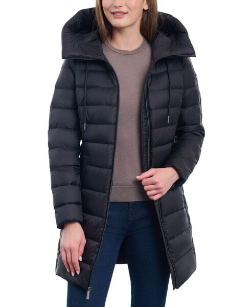 Women's Hooded Down Puffer Coat, Created for Macy's