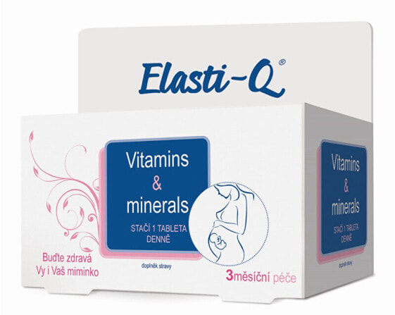 Витаминно-минеральный комплекс Simply You Elasto-Q постепенное высвобождение 90 табл.