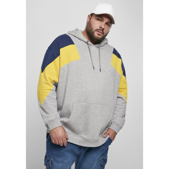 URBAN CLASSICS Sweatshirt Oversize 3-Tone (Big )