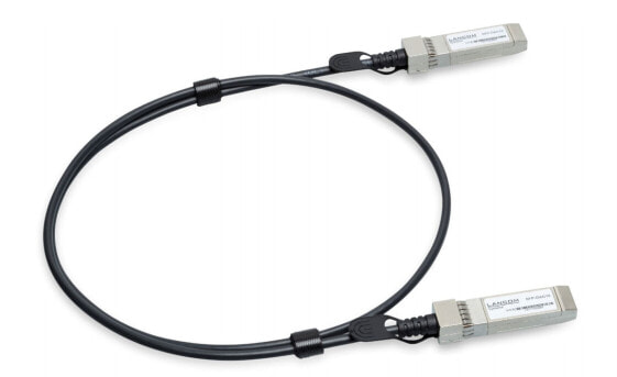 Lancom SFP-DAC10-1m (Bulk 8) - 1 m - SFP+ - SFP+ - Male/Male - Black - Steel - 10 Gbit/s