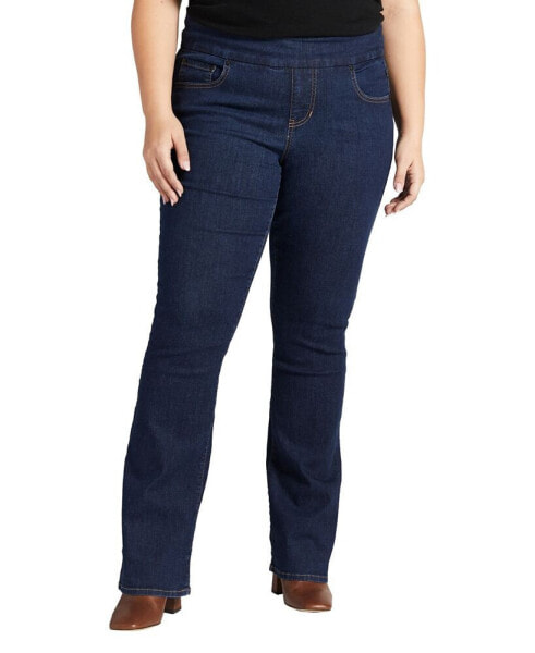 Буткат джинсы для женщин JAG Paley Mid Rise Plus Size